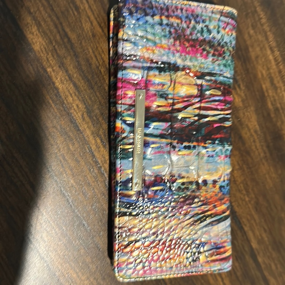 Brahmin wallet multi color